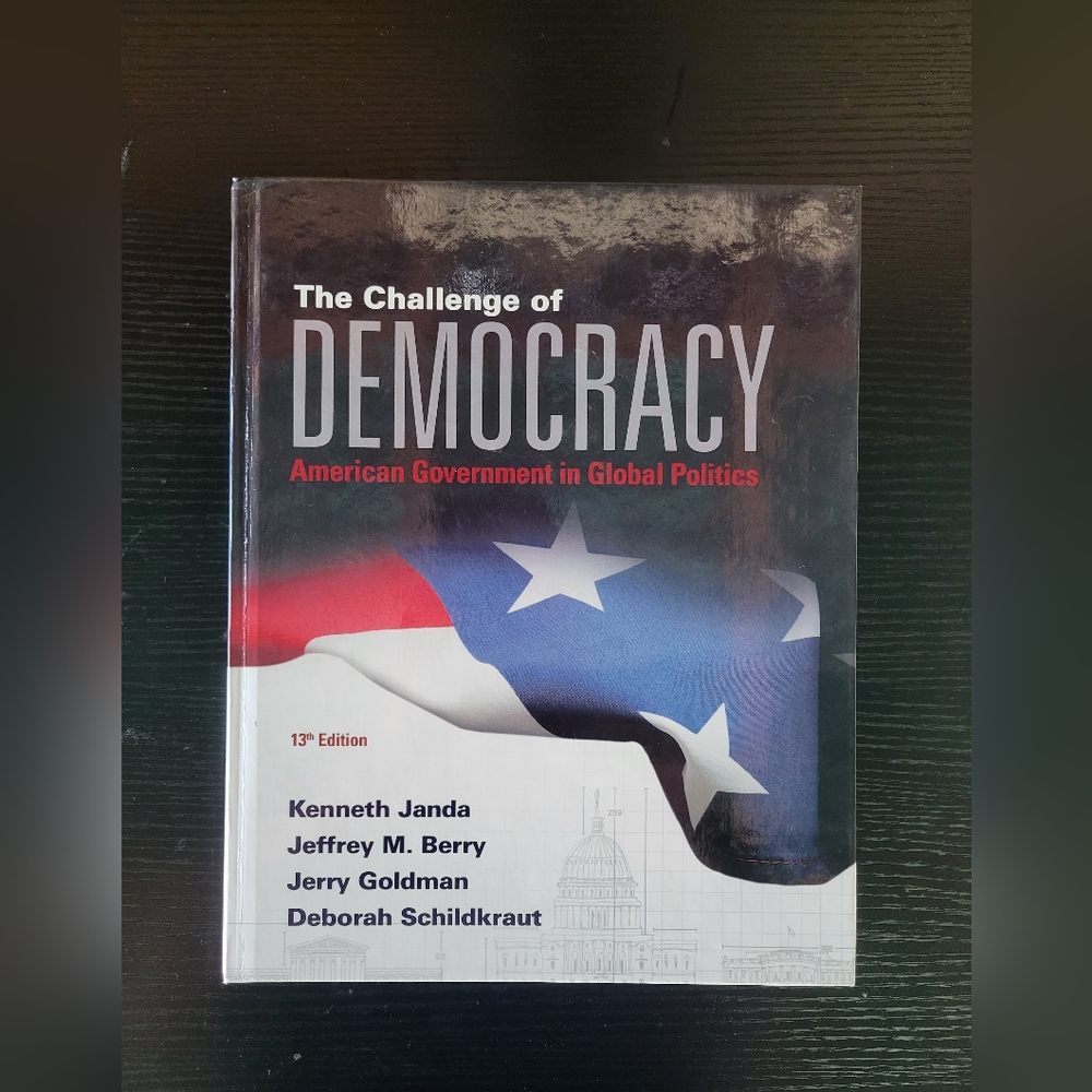 2016 The Challenge of Democracy: American Govt. 13th Ed. High School textbook HC